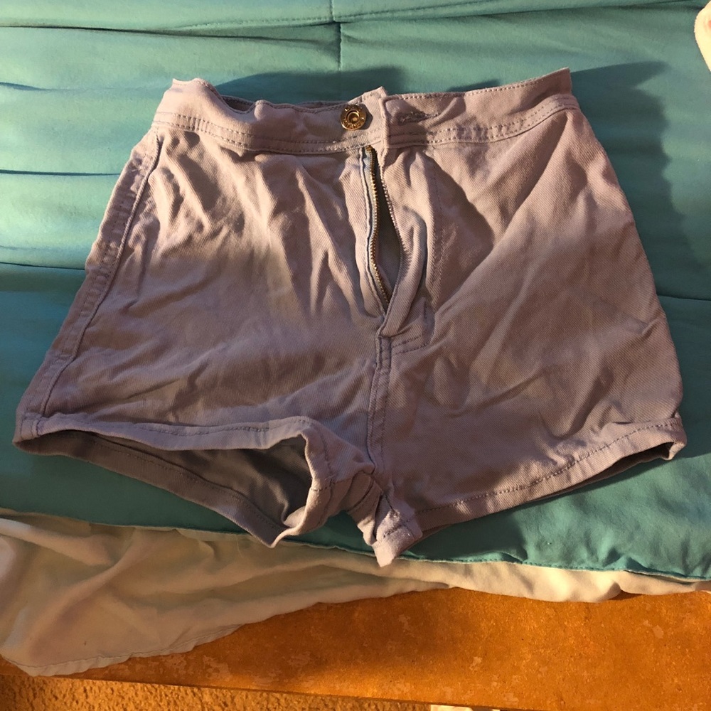 High waisted shorts